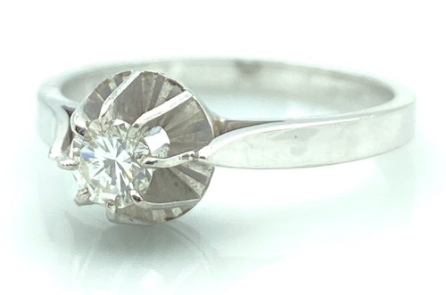 Magnifique bague solitaire - bague,