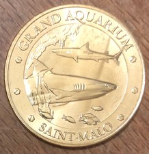 MDP 2024 SAINT-MALO AQUARIUM MÉDAILLE MONNAIE DE PARIS JETON MEDALS COINS TOKENS