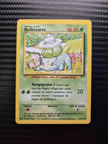 Cartes pokémon bulbizarre - cartes,