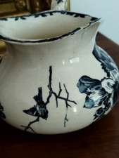 Broc-Pot décoration Fleurs et Oiseau Choisy le roi -Modèle Oxford - Terre de fer