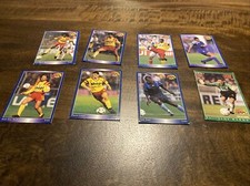 RC LENS  - Lot 8 Football Cards 95 Panini  1995