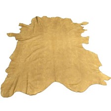 Peaux en cuir de vache marron