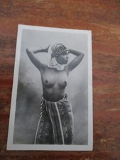 ancienne petite photo bédouine 5.5 x 9 cm cadeau années 40/50 cigarettes Algérie