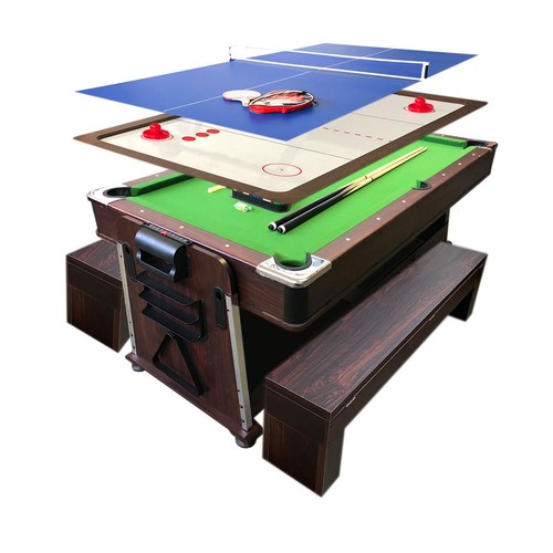Table billard bancs - table, de