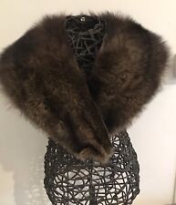 COL FOURRURE VISON ,ÉTOLES , ÉCHARPES/VINTAGE  ANNÉES 40/