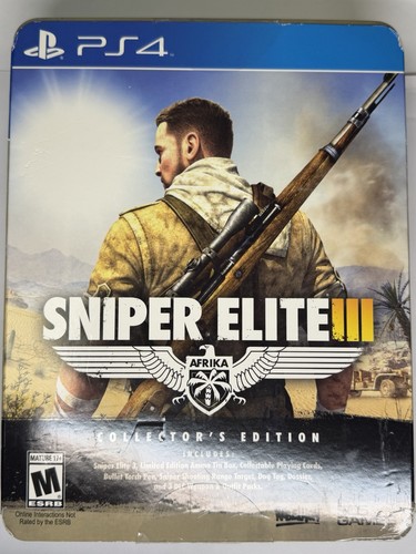 Sniper elite iii collector - iii, 3