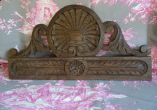 Fronton d'Armoire bois