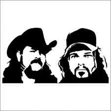  Lot de 2 (deux) autocollants vinyle Vinnie Paul et Dimebag Darrell Pantera