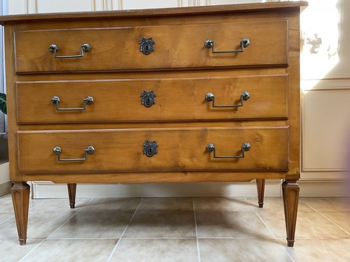 Commode louis merisier - commode,
