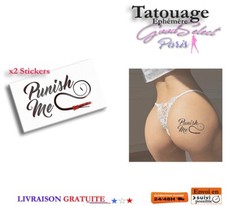 Tatouage temporaire punish - tatouage,
