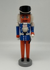 Ancien Casse-Noisette Erzgebirge Fait Main 27,5 Cm De Haut Vintage