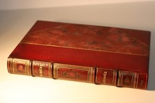 HOMERE, L'ODYSSEE, ILLUSTRATIONS G. ROCHEGROSSE, RELIURE MAROQUIN SIGNEE, 1930.