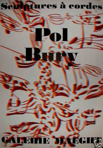 Bury pol affiche originale - bury,