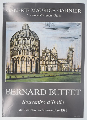 Affiche art bernard buffet - d'art],