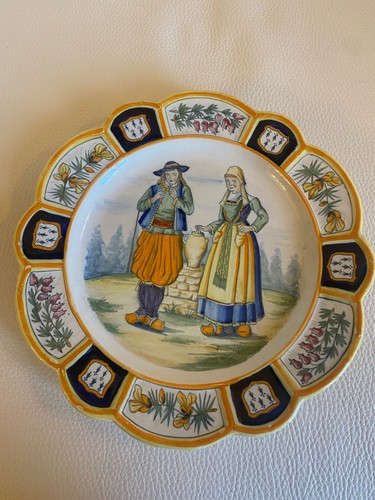Assiette collection henriot - de,