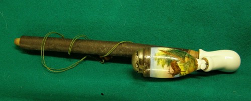 Pipe ancienne porcelaine - pipe,