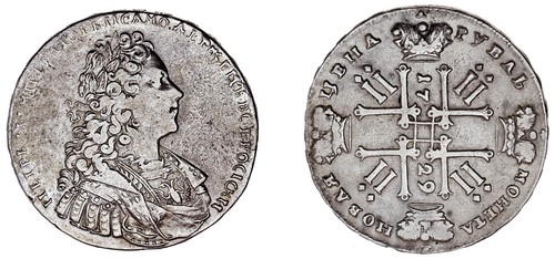 Argent rouble russie - argent,