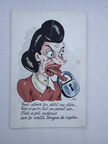 Carte postale ancienne cpa - carte,