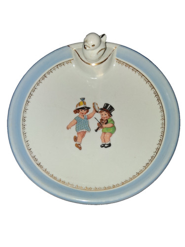 Vintage assiette chauffante