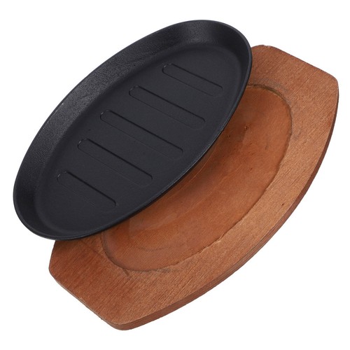Plaque steak en fonte - steak,