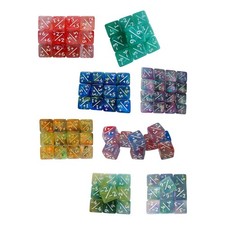 Lot de 10 dés de comptage