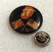 Pin's vintage The Rolling Stones music argenté