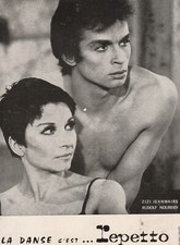 CPSM Publicitaire La Danse c'est REPETTO Zizi JEANMAIRE - Rudolf NOUREIEV