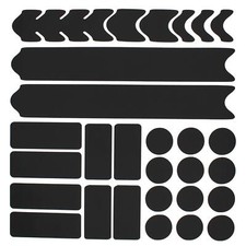 Vélo Protection Du Cadre Set Noir Mat Film V2 Autocollant Vtt BMX Peinture