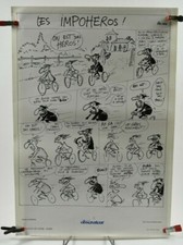 Affiche 1982 - Les Impohéros ! - Reiser Le nouvel observateur Salon du Livre