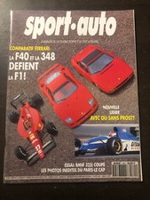 SPORT AUTO N°361 COMPARATIF FERRARI / BMW 325i COUPE / MAZDA RX7 / AUDI 100 S4
