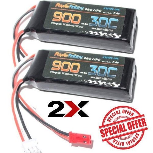 Powerhobby 900mah 30c - 7.4v,