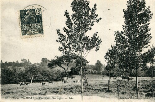 Carte ons bray vue - carte, en