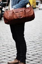 25 " Homme Cuir Vintage Grande