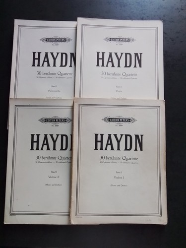 Partition haydn quatuors - , 30