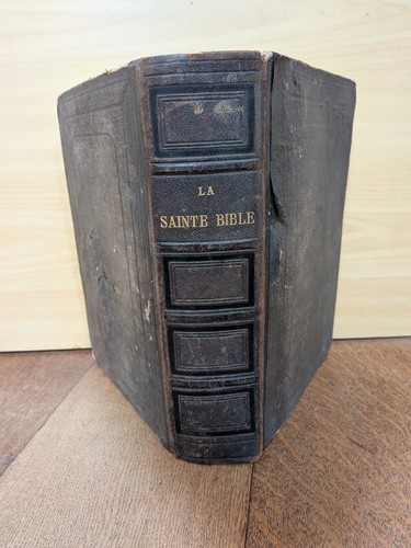 Livre ancien sainte - ancien-la,