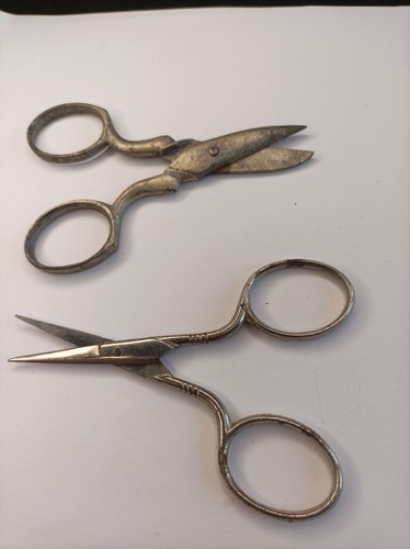 Lot ciseaux anciens en - 2,