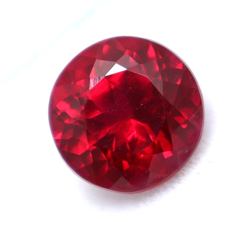 Naturel rubis rond - rubis,