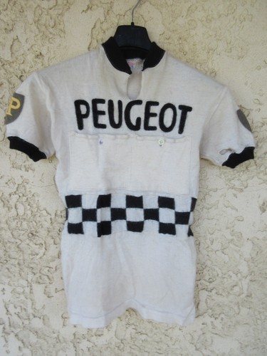 Maillot cycliste peugeot - cycliste,