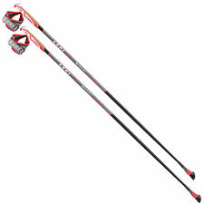 LEKI Smart Flash Marche Nordique Lauf-Stöcke Stock Charbon Bâtons de 65025401