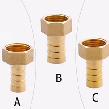 Raccord de tuyau en laiton de plomberie maison barbe raccord arrière spécifica