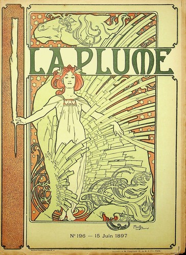 Mucha revue la plume - revue,
