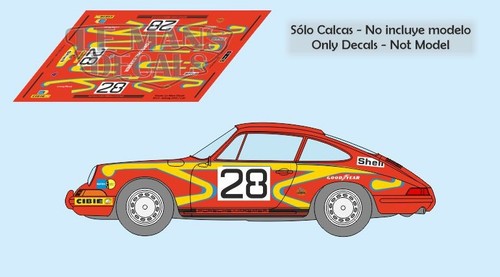 Decals porsche 911 sebring - porsche,