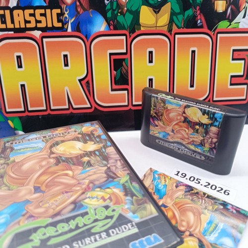 Sega megadrive greendog - sega,