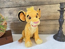 1025⚜️ Peluche Doudou Simba Le Roi Lion Disney Hauteur 30 Cm