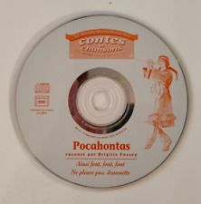 POCAHONTAS raconté par BRIGITTE FOSSEY Contes et chansons ( CD vendu seul )