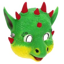  Masque tête de Dragon, masque de Cosplay de Dragon de dessin animé, masque de