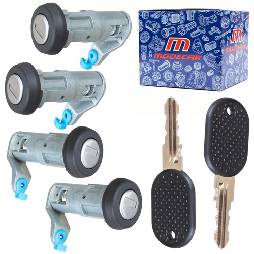 Barillet serrure porte - 4x,
