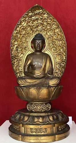 Grande sculpture bouddha - grande, de