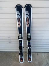 snowblades mini ski noir SALOMON axess 120 cms fartés affûtés PRETS A SKIER
