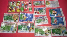Lot Figurines Kinder Surprise 12 Magic Sports + BPZ + Boîte *JRF